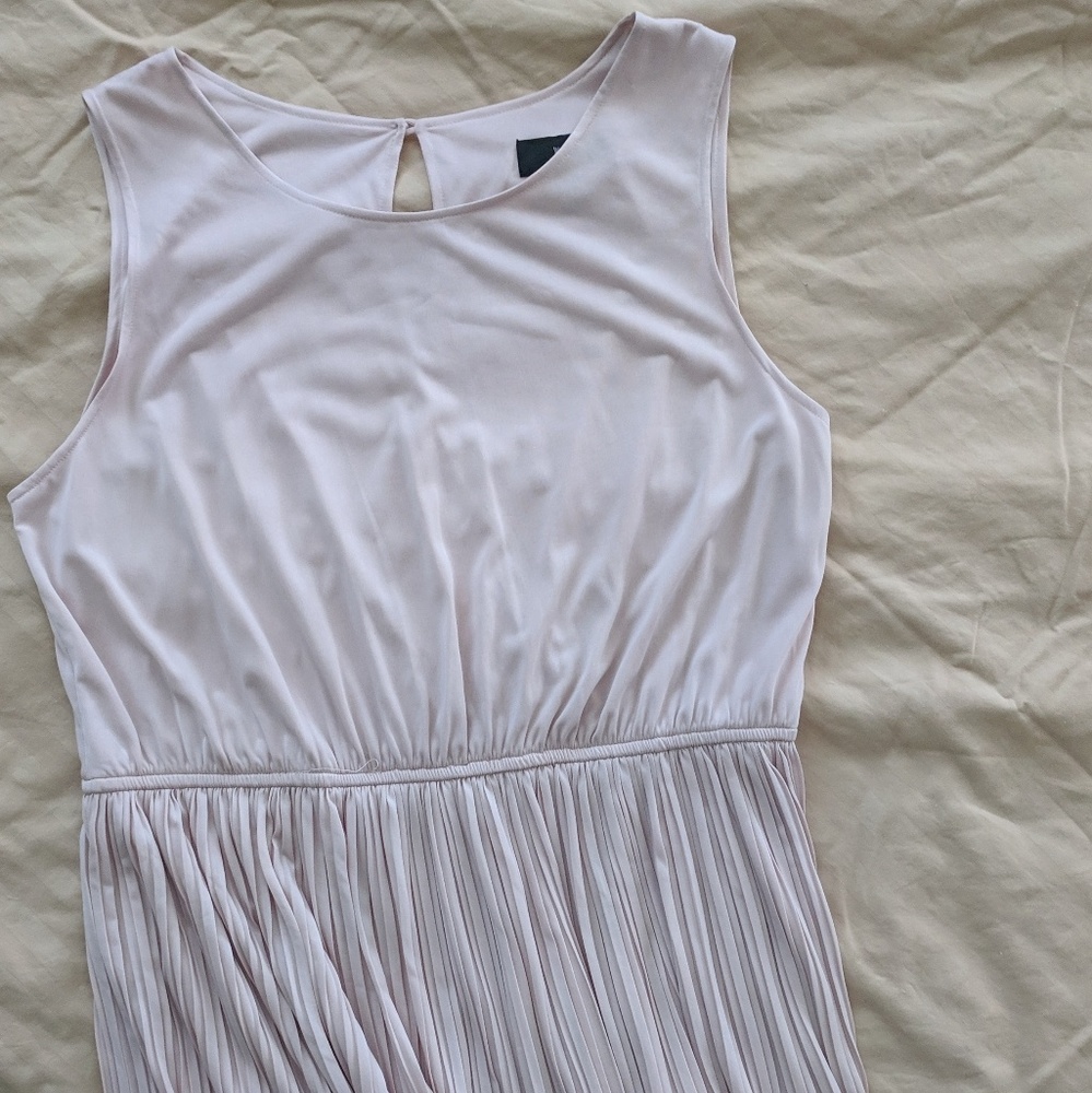 Blush, sleeveless dress